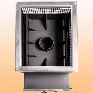 Печь банная Радуга ПБ-30Б (под навесной бак 60л) 8мм