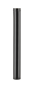 Труба Везувий BLACK (AISI 430/0,8мм) д.120, L-1м