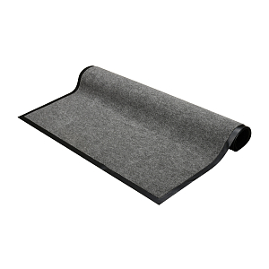 Коврик влаговпитывающий, ребристый “TRIP” 90*120 см "VORTEX", серый