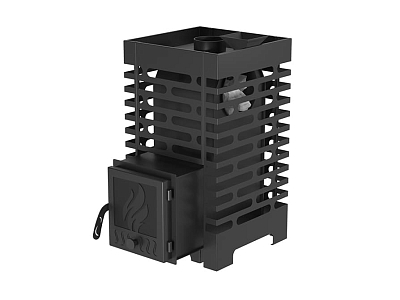 Печь для бани ASTON (Астон) 16 с глухой дверцей