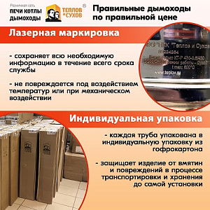 Адаптер переход дымохода Моно М-М 430-0.8 D140/150, переходник для печной трубы, адаптер котла из нержавейки