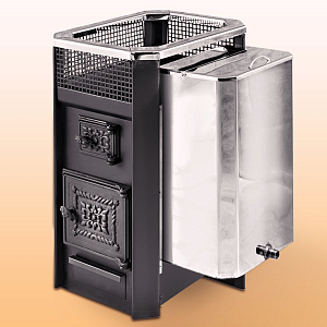 Печь банная Радуга ПБ-11Б (под навесной бак 50л) УК 8 мм