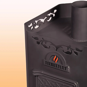 Печь банная ПЕЧИТЕПЛОВ "Дубок" без ВТК (6 мм) 