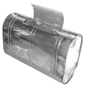 Бак навесной  80л, 201-0.8 мм горизонтальный