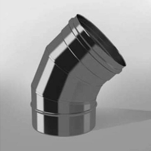 Отвод 45* ОМ-Р 304-0.8 D115